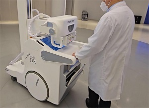 使用移动DR的防护要求：敏感部位需重点遮挡