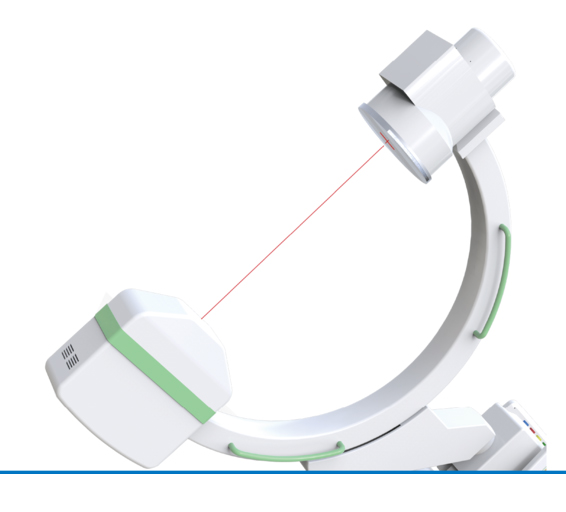 C臂透视机的开口大小
